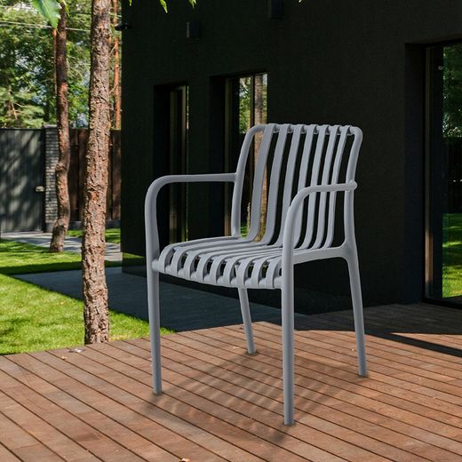 Silla Jardin Greta Negra