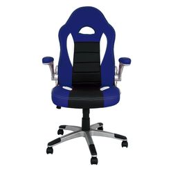 Silla Oficina Victoria Azul C/Brazos