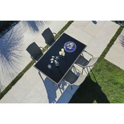 Silla Ratán Sintético. Modelo Habana. Silla con brazos. 67x56xh.90 cm.