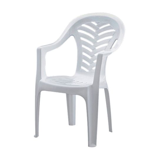 Sillón Monoblock Alto Palma Bco.