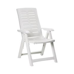 Sillón Multiposición Resina Blanco