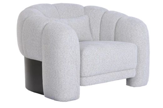 SILLON POLIESTER CREMA