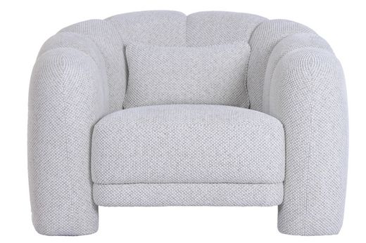 SILLON POLIESTER CREMA