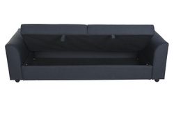 SOFA CAMA POLIESTER PP GRIS ANTRACITA