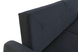 SOFA CAMA POLIESTER PP GRIS ANTRACITA