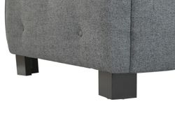 SOFA POLIESTER MADERA MODULAR GRIS