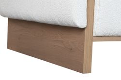SOFA POLIESTER MDF GRIS