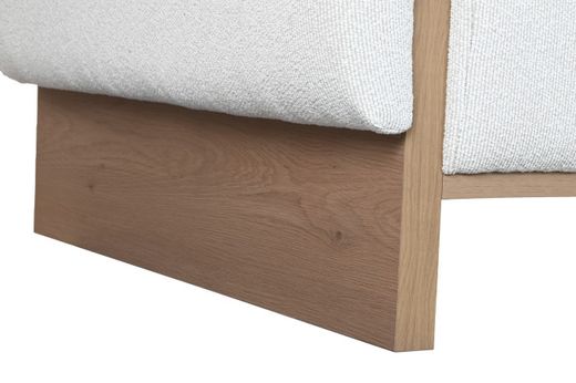 SOFA POLIESTER MDF GRIS
