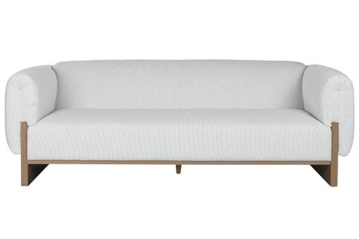 SOFA POLIESTER MDF GRIS