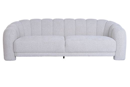 SOFA POLIESTER MDF CREMA