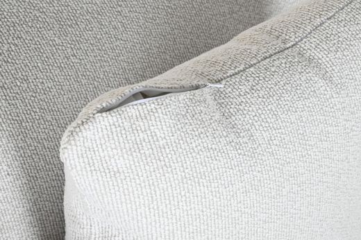 SOFA POLIESTER MDF GRIS