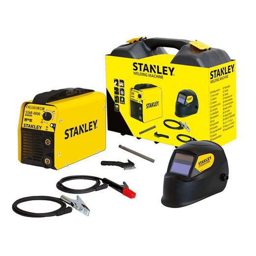 Soldador Star 4000 Kit, 160a + Pantalla Y Accesorios Stanley