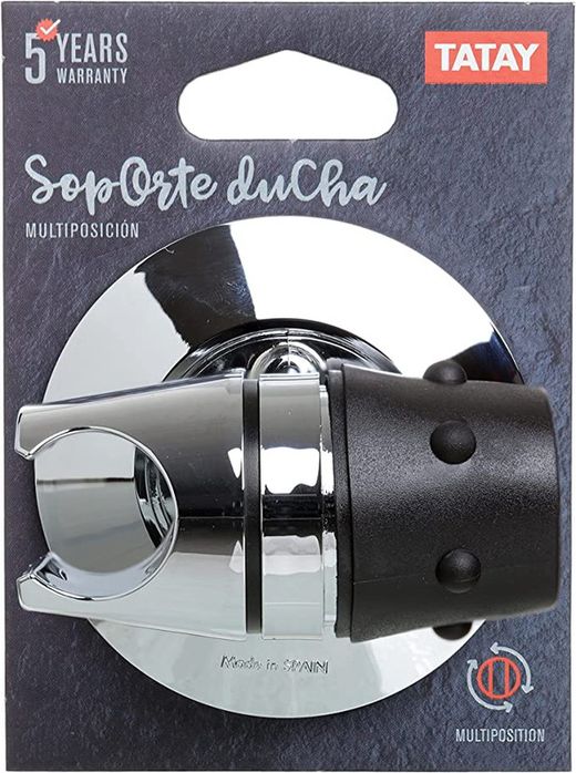Soporte Ducha Multiposicion Cromo