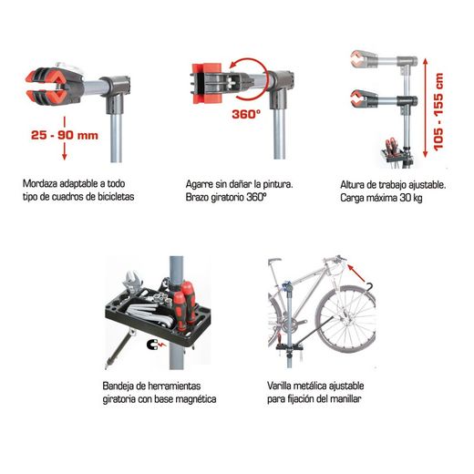 Soporte Trabajo Para Bicicleta Ratio
