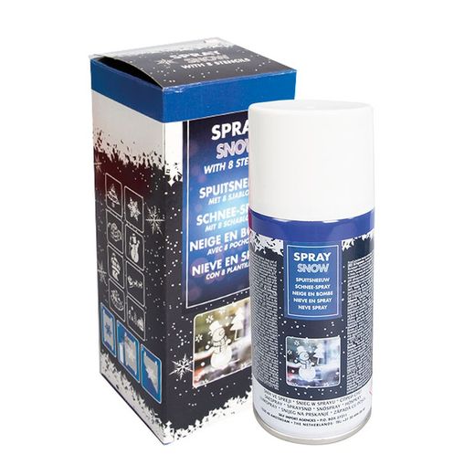 Spray Nieve Artif.150ml. Con Plantilla