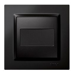 Tapa Ciega Negro Simon 10