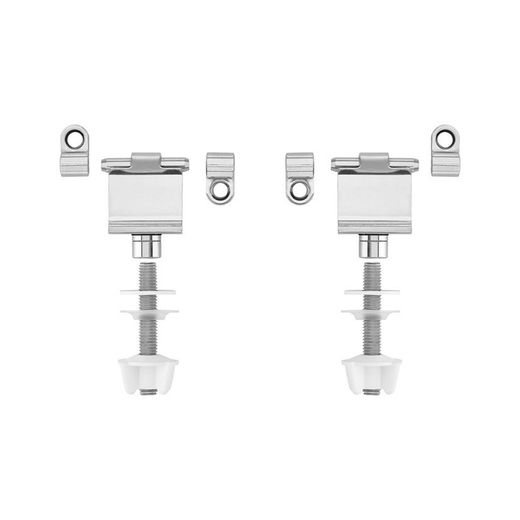 Tapa Wc Kit Bisagras Inox Modelo  Victoria