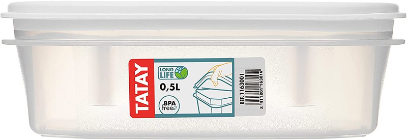 Comprar Taper Ovalado 0,5L Tatay Online