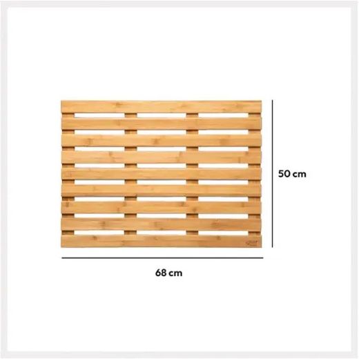 Tarima De Ducha De Bambú 5five 50x68 Cm