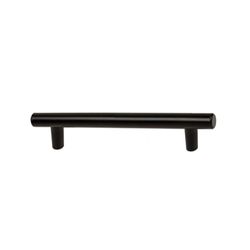 Tirador Asa 128Mm Acero Inox Negro Mate