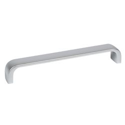 Tirador Zamak . Cromo Mate. 168 Mm.