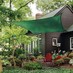 Toldo Vela 5,5x5,5 M. Verde
