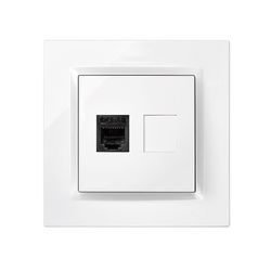 Toma Teléfono Blanco Simon 10