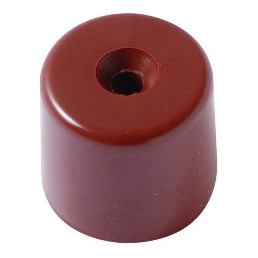 Tope Alto Marron C/ Tornillo Ø29x26mm 2u