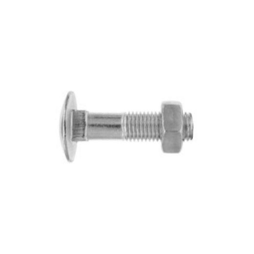 Tornillo Cincado Din603/934 Tuer.Hex.8x80