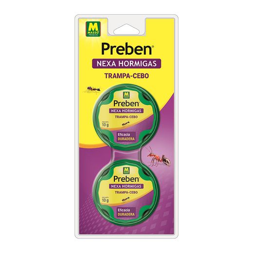 Trampa Cebo Hormigas 2x10gr Masso