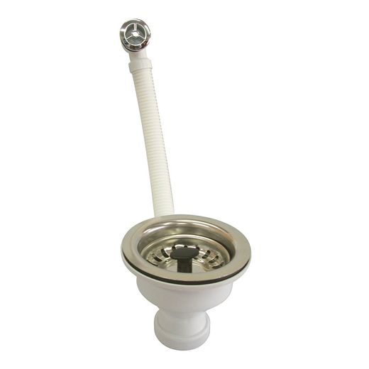 Valvula Cestilla Diam.113mm Inox C/Rebos