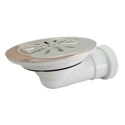 Valvula Plato Ducha Inox.115 Mm.