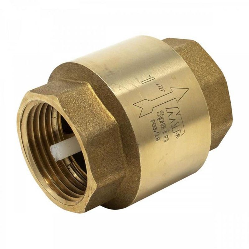 Valvula Retencion Ligera Obturador Plastico H-H 3/4"