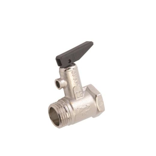 Valvula Seguridad Termo 8,5 Bar M-H 1/2"