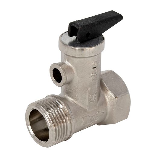 Valvula Seguridad Termo 8,5 Bar M-H 1/2"