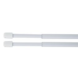 Varilla Visillo Oval 40-65cm Blanca 2 Unidades