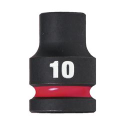 Vaso Impacto 1/2" Corto 10Mm.