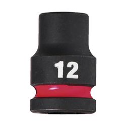 Vaso Impacto 1/2" Corto 12Mm.