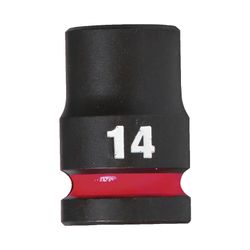 Vaso Impacto 1/2" Corto 14Mm.