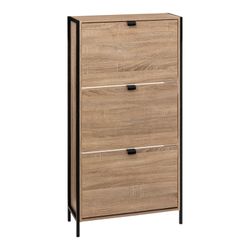 Zapatero Aliaj 3 Cajones 63X24Xh.122Cm.